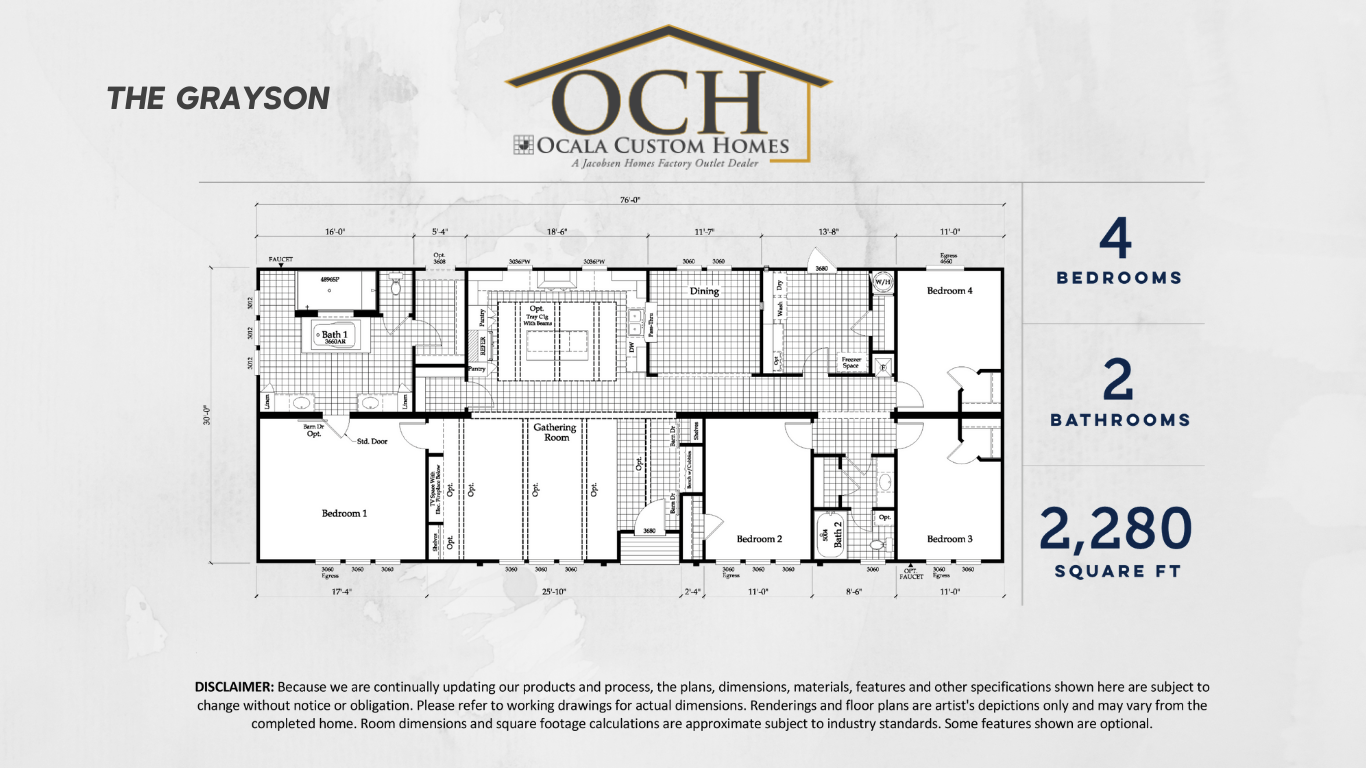 The Grayson Ocala Custom Homes